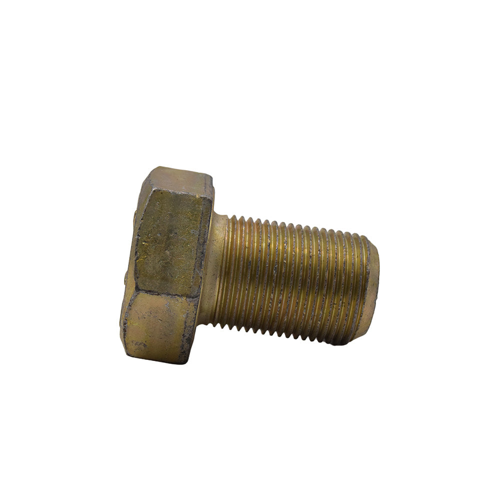 3/4-16 x 2-1/2 Inch Fine Grade 8 Yellow Zinc Steel Hex Head Cap Screw Usa