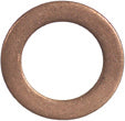 0.45" x 0.68" x 0.03" Brake Washer Copper