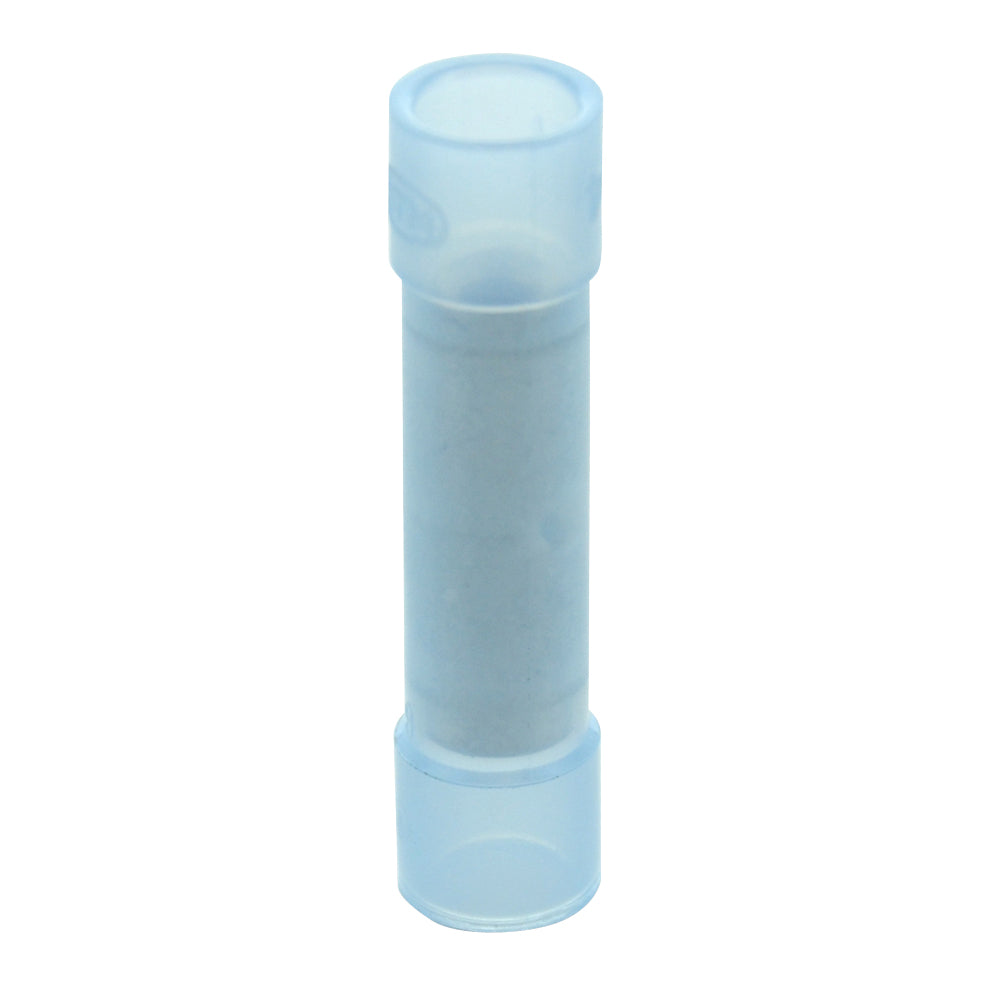 16-14 Awg Blue Electrolytic Copper Terminal Nylon Insulated Flared Butt Connector