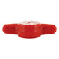 Red Tee Thumb Screw Knob - #10 (1 Inch Diameter)