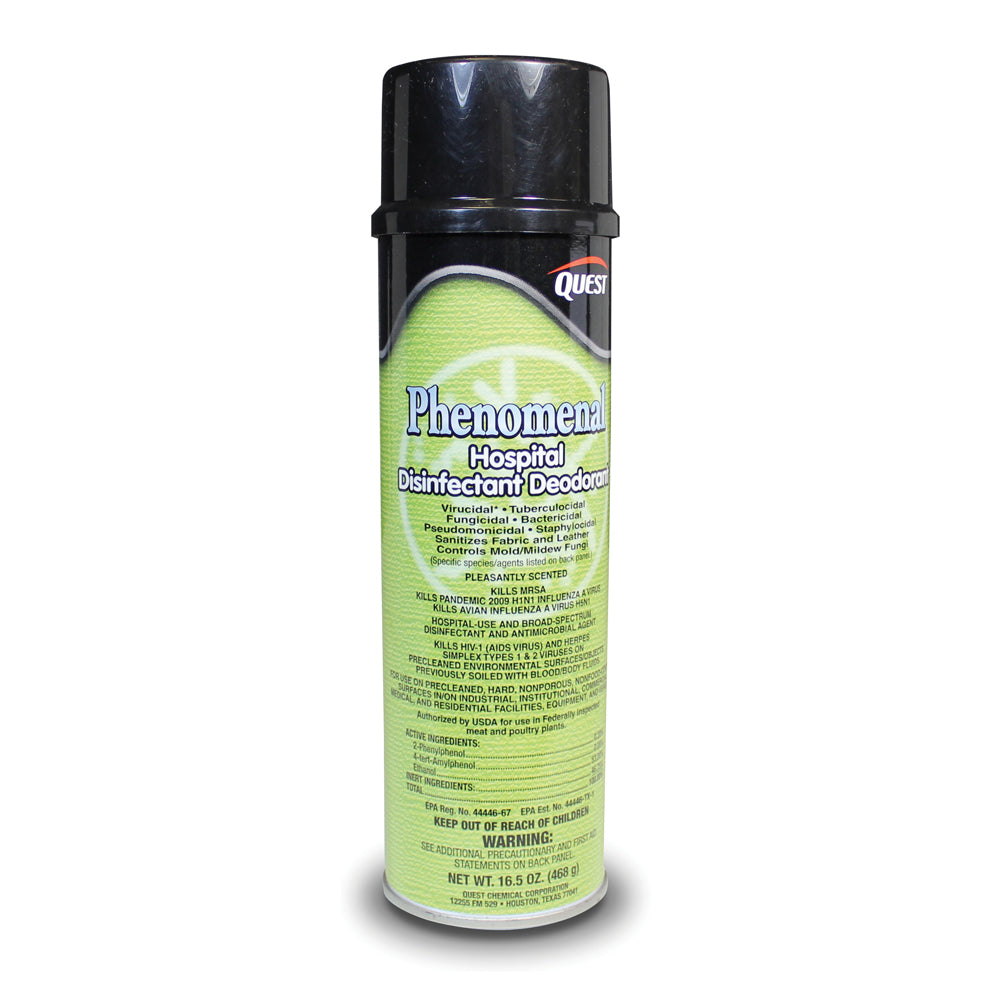 Quest Specialty  Phenomenal Disinfectant Regular - 16.5 Oz  Net Wt.  Aerosol