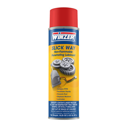 Winzer Slick Way Non-Flammable Penetrating Lubricant - 16.25 Oz Net Weight - Aerosol