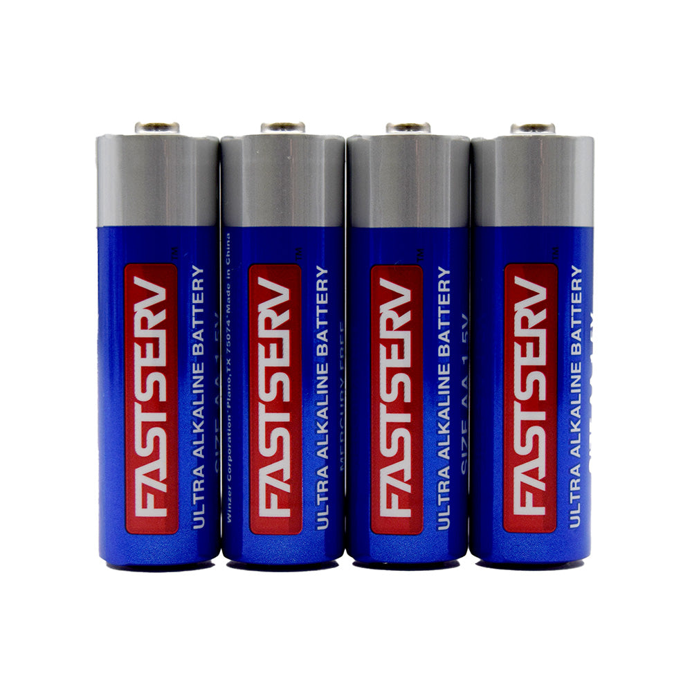 Fastserv Ultra Alkaline Battery - Aa Cell - 4 Pack