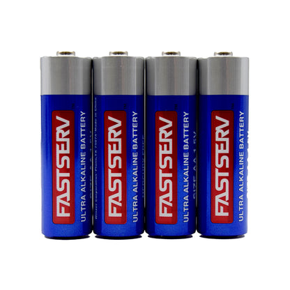 Fastserv Ultra Alkaline Battery - Aa Cell - 4 Pack