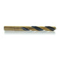 3/16 Inch x 3 Inch 135 Degree Split Point Gold High Molybdenum Tool Steel Mechanics Length Drill - Shop Pro