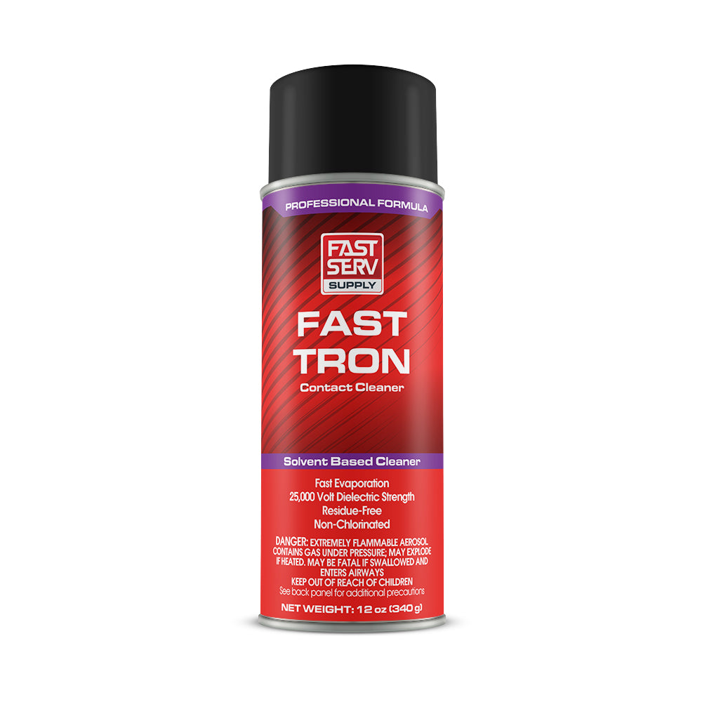 Fastserv Fast Tron Contact And Circuit Board Cleaner - 12 Oz Net Weight - Aerosol