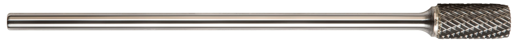 1/2 Inch Cylindrical No End Cut 1/4 Inch X 6 Inch Shank Sa-5L6 Premium Carbide Bur
