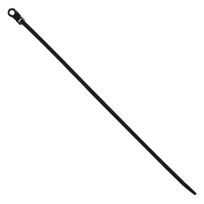 8 Inch 50 Lb Screw Mount Wire Tie - Black
