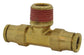 3/8 Tube  x 3/8 Inch Brass Male Branch Tee Push On D.O.T. Air Brake Connector
