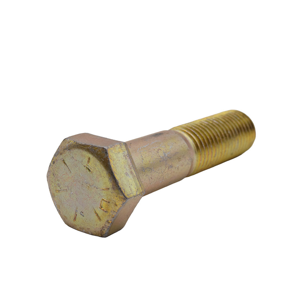 1-1/4-7 x 7-1/2 Inch Coarse Grade 8 Plain Steel Hex Head Cap Screw Usa