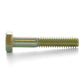 1-1/8-7 x 3-1/2 Inch Coarse Grade 8 Zinc Plated Steel Hex Head Cap Screw