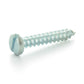 #6 x 3/4 Inch Zinc Plated Low Carbon Steel Pan Head Type-Ab Self-Tapping Sheet Metal Screw