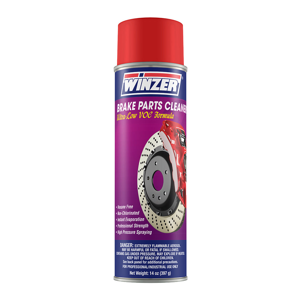 Winzer Ultra-Low V.O.C. Brake & Parts Cleaner - 14 Oz Net Weight - Aerosol