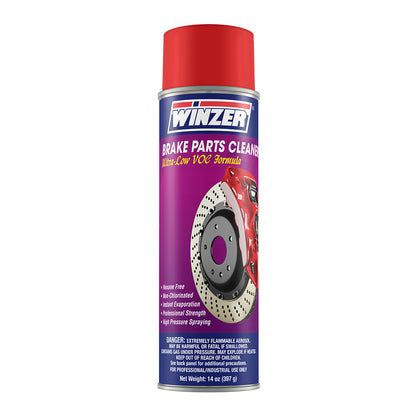 Winzer Ultra-Low V.O.C. Brake & Parts Cleaner - 14 Oz Net Weight - Aerosol