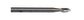 Flame Carbide Bur, 1/8"