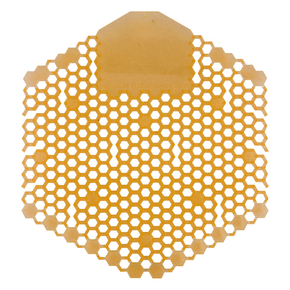 Fresh Products Wave 3D Urinal Screen - Mango - Orange