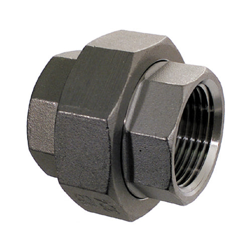 1" Schelule 40 NPT 304 Stainless Steel Union