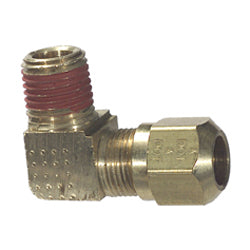 3/16 Tube X 1/4 Inch Nickel Plated Brass D.O.T. Push-In Union Tee With Sealant