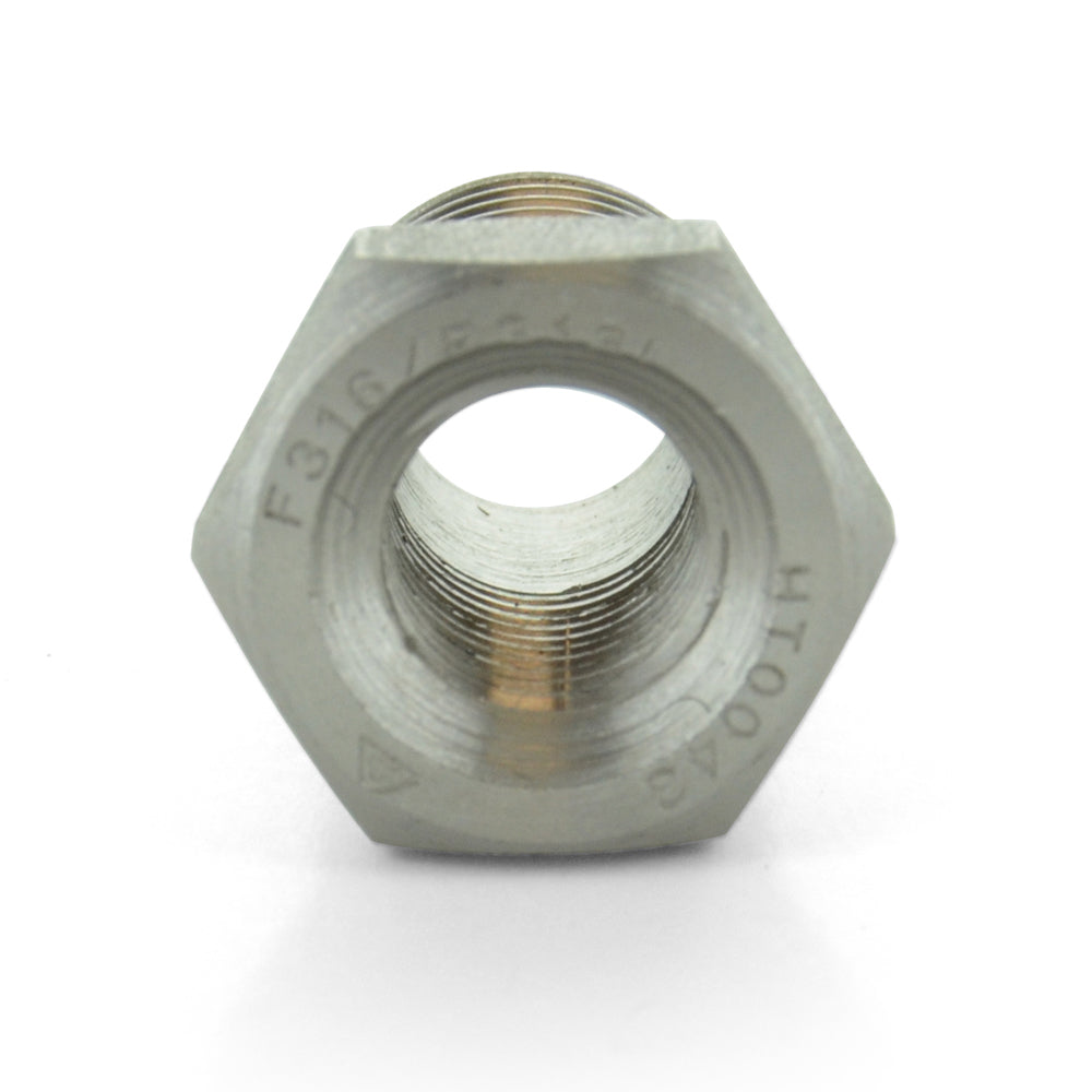 3/4" X 3/8" Schedule 80 316 Stainless Steel Heavy Duty Bushing