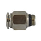 5/16 Inch (M8) Tube X 1/4 Inch Pipe Straight Male Connector - Universal Thread