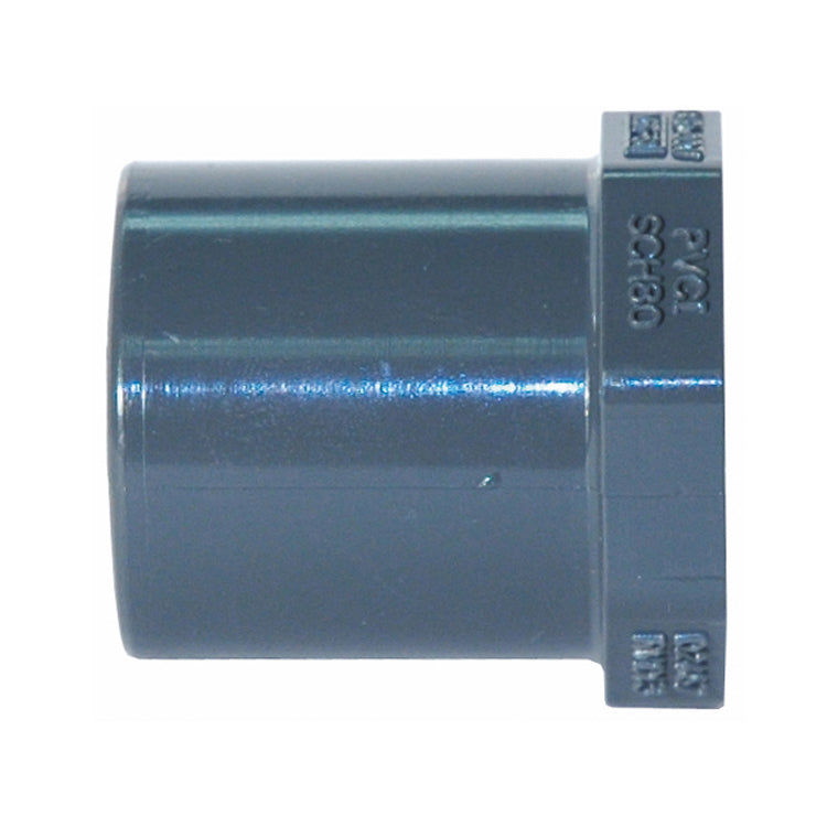 1/2 Inch Spigot Sch 80 Dark Gray Pvc Plug