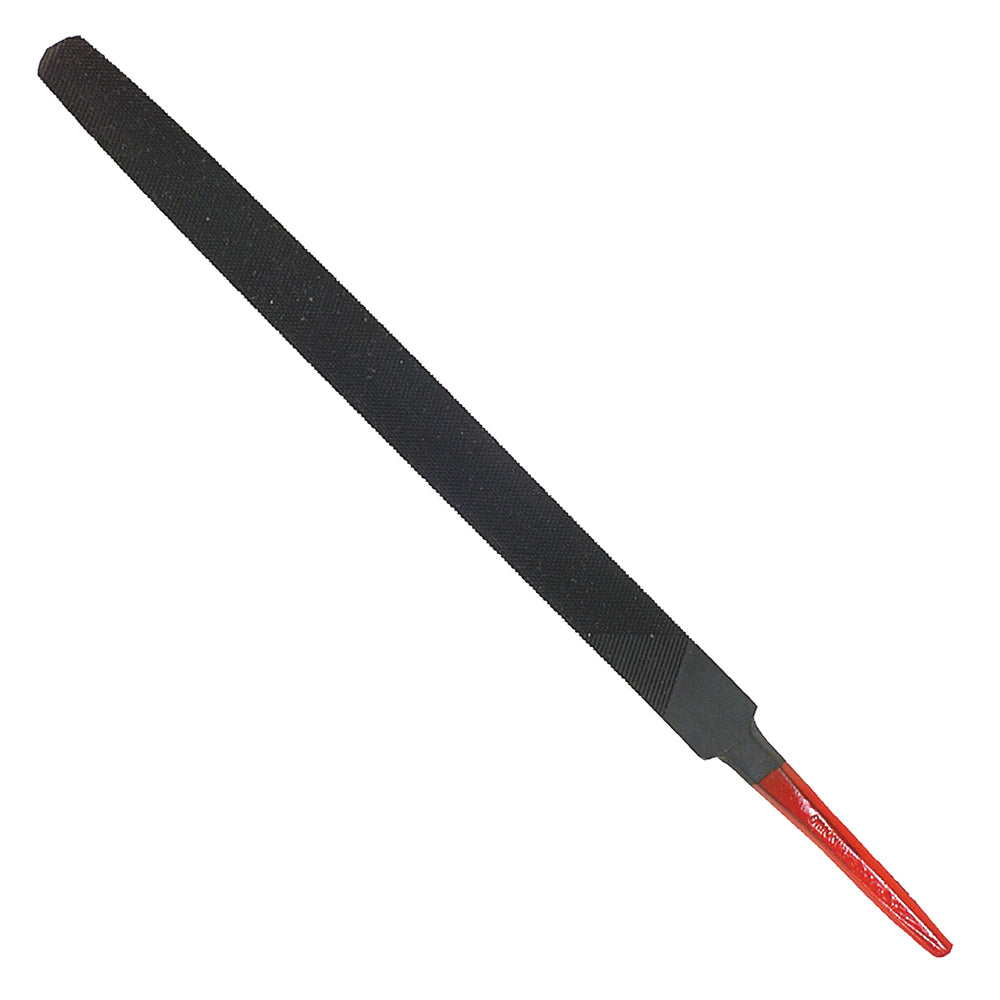 5/8 Inch X 8 Inch Bastard Cut Black Oxide Steel Triangular Black Maxi Sharp® Three Square File