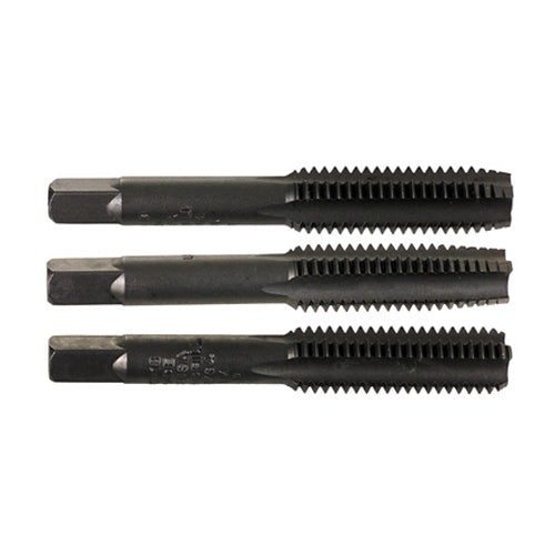 1/4-20 Super Tough Carbon Steel 3 Pieces Tap Set
