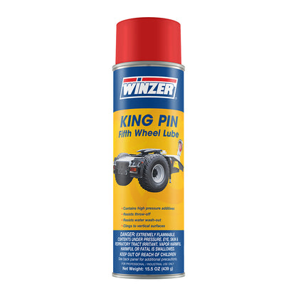 Winzer King Pin Fifth Wheel Lube - 15.5 Oz Net. Weight - Aerosol