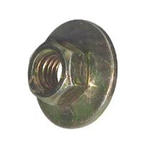 C8 Hx Flg Locknut M8X1.25 Zinc Yellow