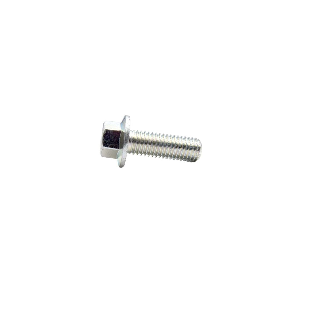 M8 x 1.25 x 45mm Reduced Head Hex Flange Screw Non Serrated Frame Bolts Zinc Plated Grade 10.9