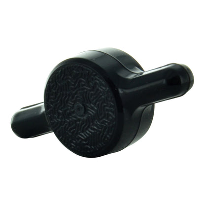 Black Tee Thumb Screw Knob - 3/8 Inch (1-3/4 Inch Diameter)