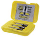 3-Piece 3/8 Inch Drill Tool Steel X-Out Damaged Screw Extractor Set