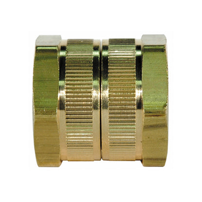 3/4 Inch Hex Female Swivel Garden Hose Adapter Brass