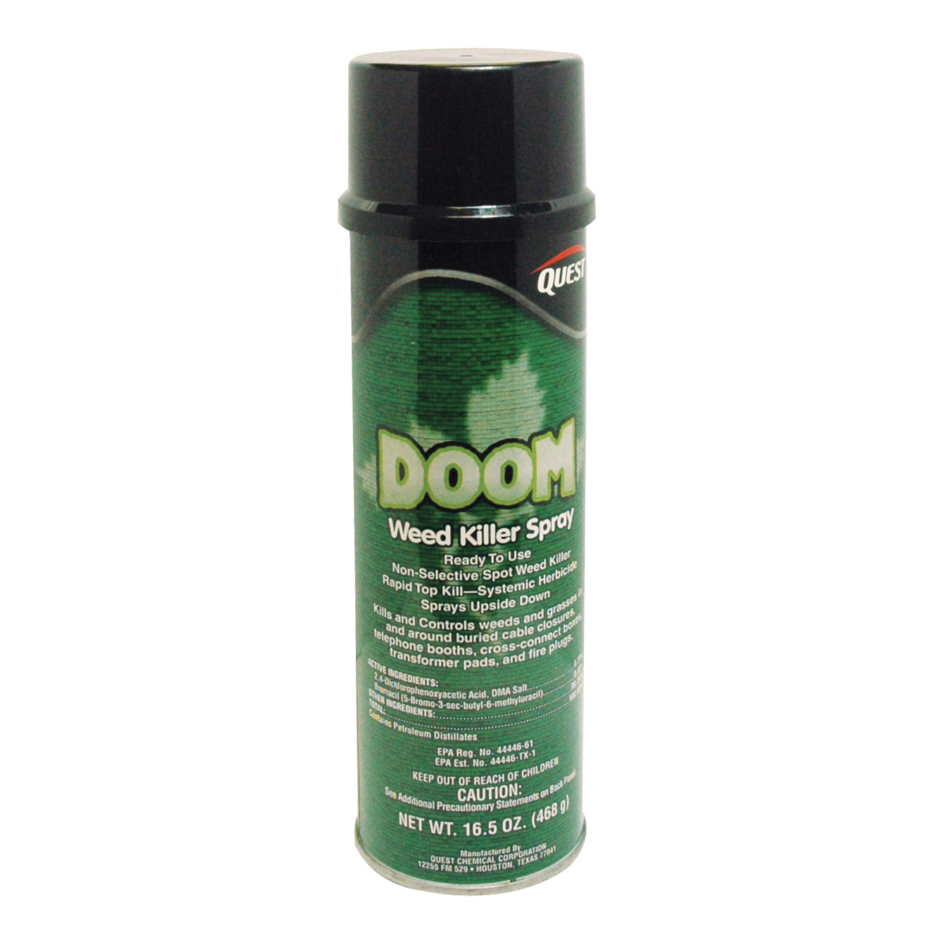Quest Specialty Doom Weed Killer Spray Aerosol 16.5 Oz Net Weight - Aerosol