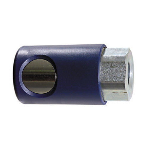 1/4 Inch Basic Size Industrial Interchange Push Button Air Coupler 1/4 Inch Female Npt