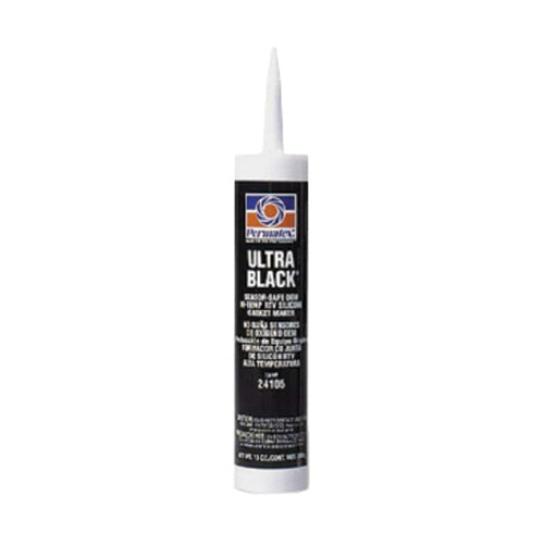 Permatex Ultra Black Oem Hi-Temp Rtv Silicone Gasket Maker Cartridge - 13 oz