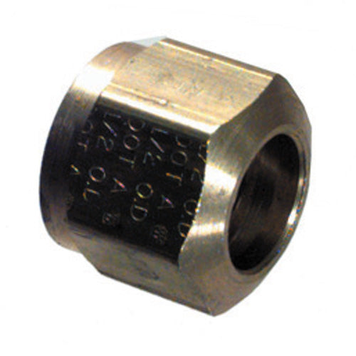 1/4 Inch Brass Nut D.O.T. Air Brake Fitting