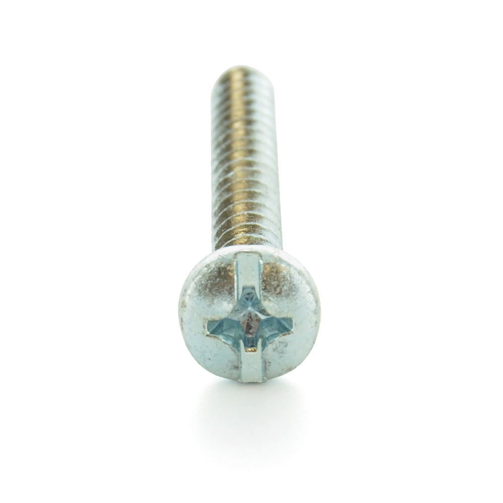 #10-16 x 5/8 Inch Zinc Plated Low Carbon Steel Pan Head Type-Ab Self-Tapping Sheet Metal Screw