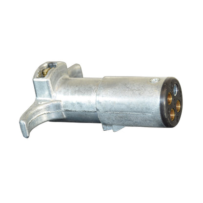 4 Pole Metal Tractor / Trailer Plug Without Spring