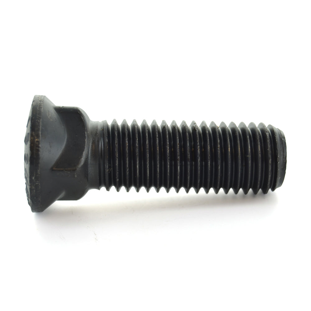 1-8 x 3 Inch Coarse Plain Grade 8 Dome Head Plow Bolt