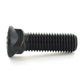 3/4-10 x 4-1/2 Inch Plow Bolt Dome Head |Grade 8 Zinc Coarse