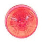 2 Inch Flush Mount Clearance Marker Light Red