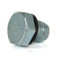 1/2-20 x 3/4 Inch Yellow Bright Zinc Plated Steel Oil Drain Plug