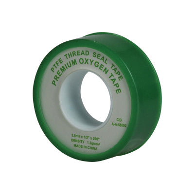 1/2 Inch X 260 Inch 3.5Mil Green Oxygen Pipe Joint Tape 1.2G/Cc Density