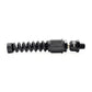 3/8" Barb- 1/4" Mnpt Flexzilla® Pro Reusable Air Hose Fitting With Ball Swivel