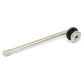 4-3/4" x 0.625 Clamp-In Truck / Bus 90 Degree Nickel Plated Tire Valve Stem
