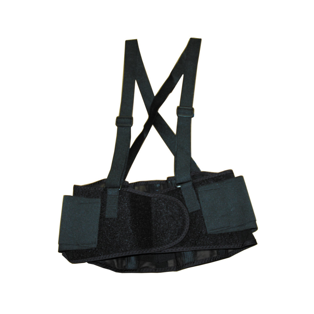 Medium Black 280D Spandex Proflex Economy Back Support