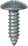M6.3 x 1.81 x 20 mm Truss Head Phillips Slotted Drive Silver Dacromet Steel Combinational Screw