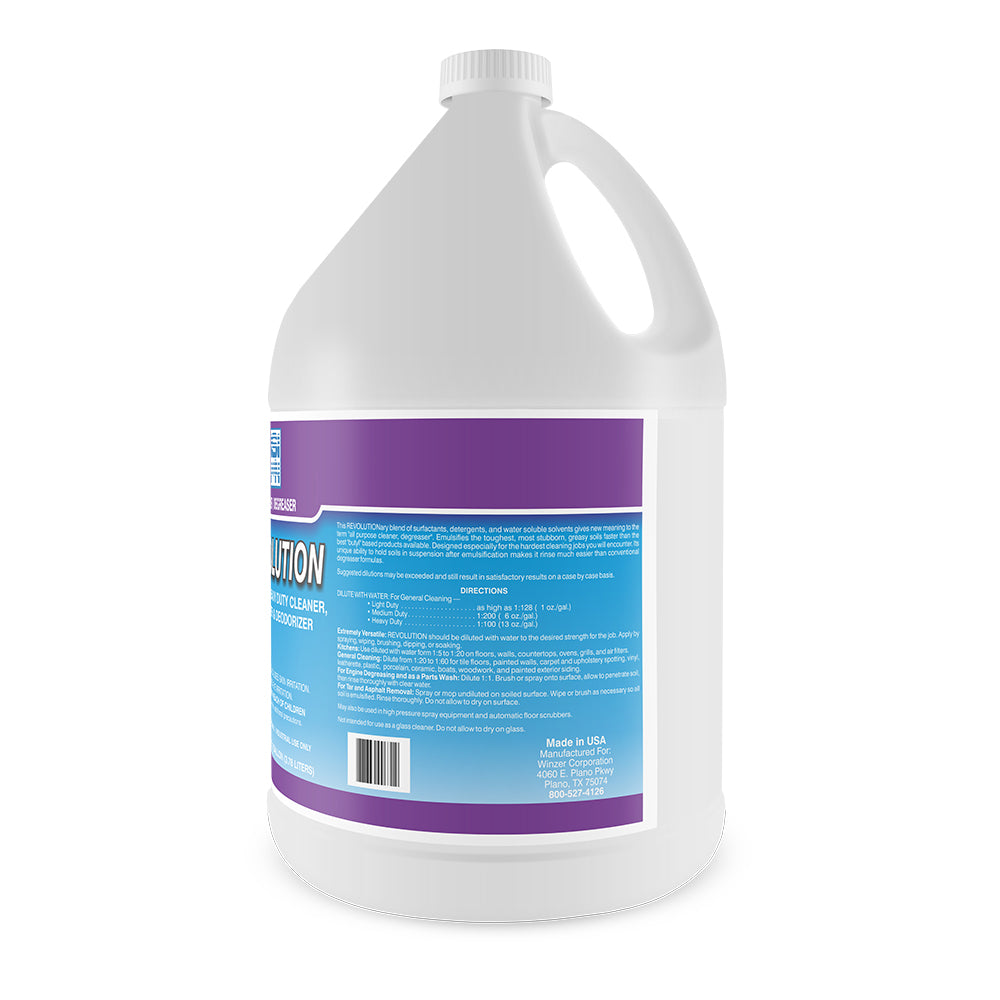 ISI Poly Revolution Heavy-Duty Cleaner & Degreaser - 1 Gallon Bottle