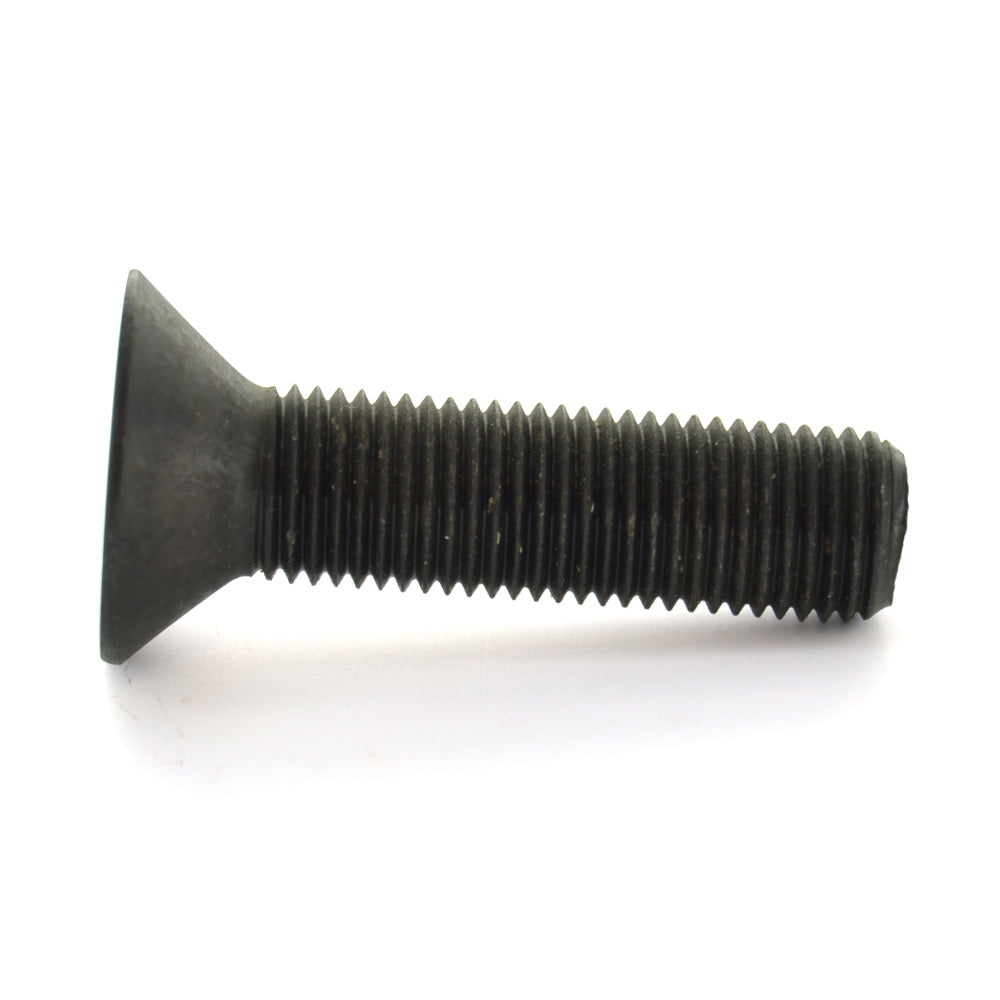 1/4-28 x 1 Inch Fine Black Oxide Medium Carbon Steel Flat Head Socket Cap Screw